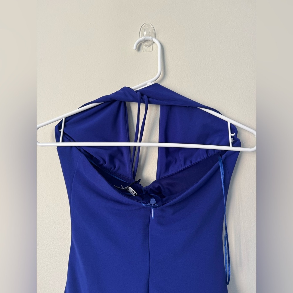 Zara Rose Bodysuit blue, Size S, new with tag - Picture 8 of 11